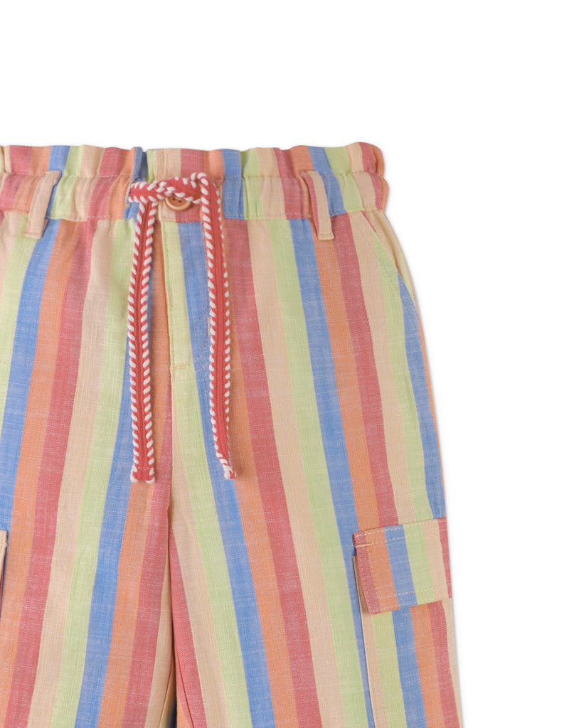 GINGERSNAPS SS25 Iris Cotton Stripe Pants