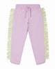 STELLA MCCARTNEY KIDS Girl Purple Joggers with Fringe