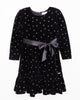 NICOLE MILLER FW24 Velvet Sequence Embroidered Dress