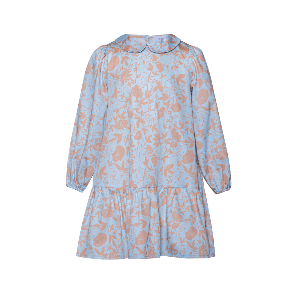 PAADE MODE "ALPENGLOW"  Cotton Snowbell Blue Dress