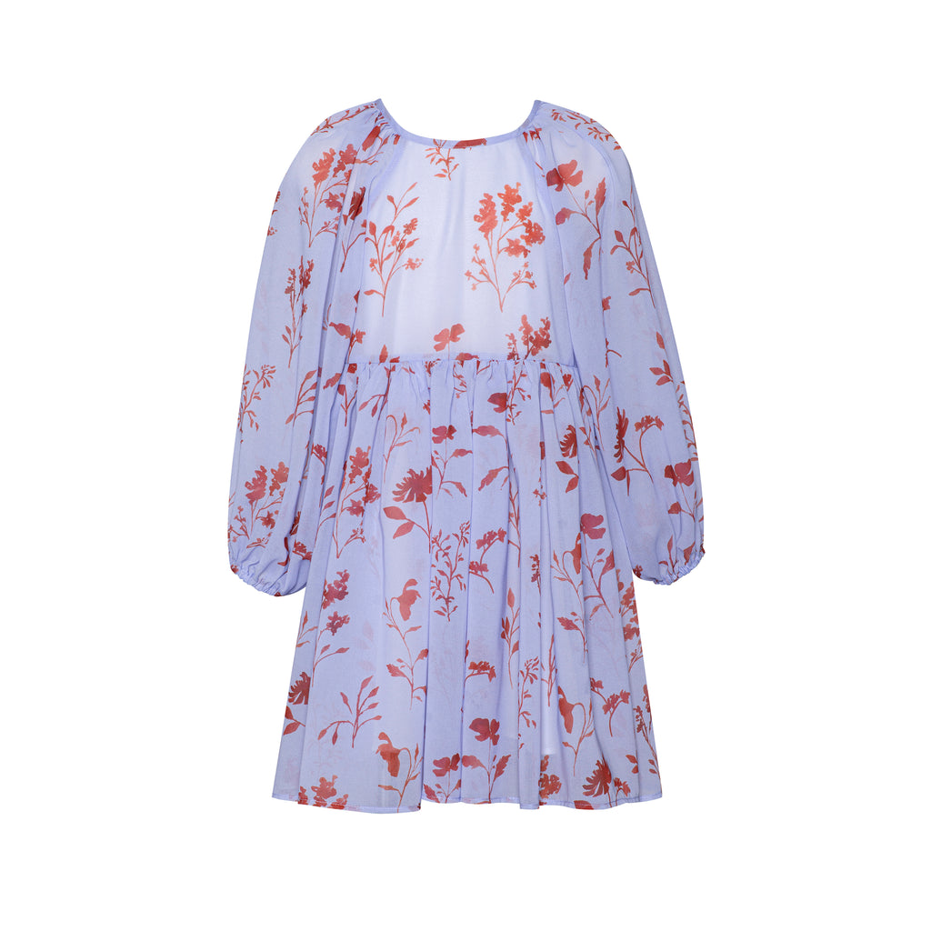 PAADE MODE "ALPENGLOW"  Chiffon Rampion Violet Dress