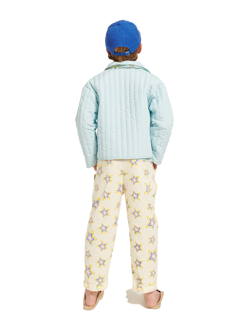 WEEKEND HOUSE KIDS "Things I Like" STARS ALL OVER REVERSIBLE LIGHT PADDED JACKET