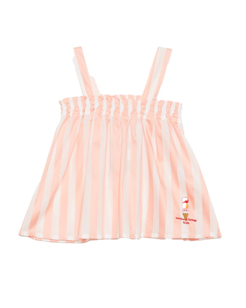 WEEKEND HOUSE KIDS "Things I Like" STRIPES ICE-CREAM TOP