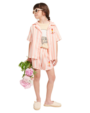 WEEKEND HOUSE KIDS "Small Is Beautiful" Elephant Overalls Dress