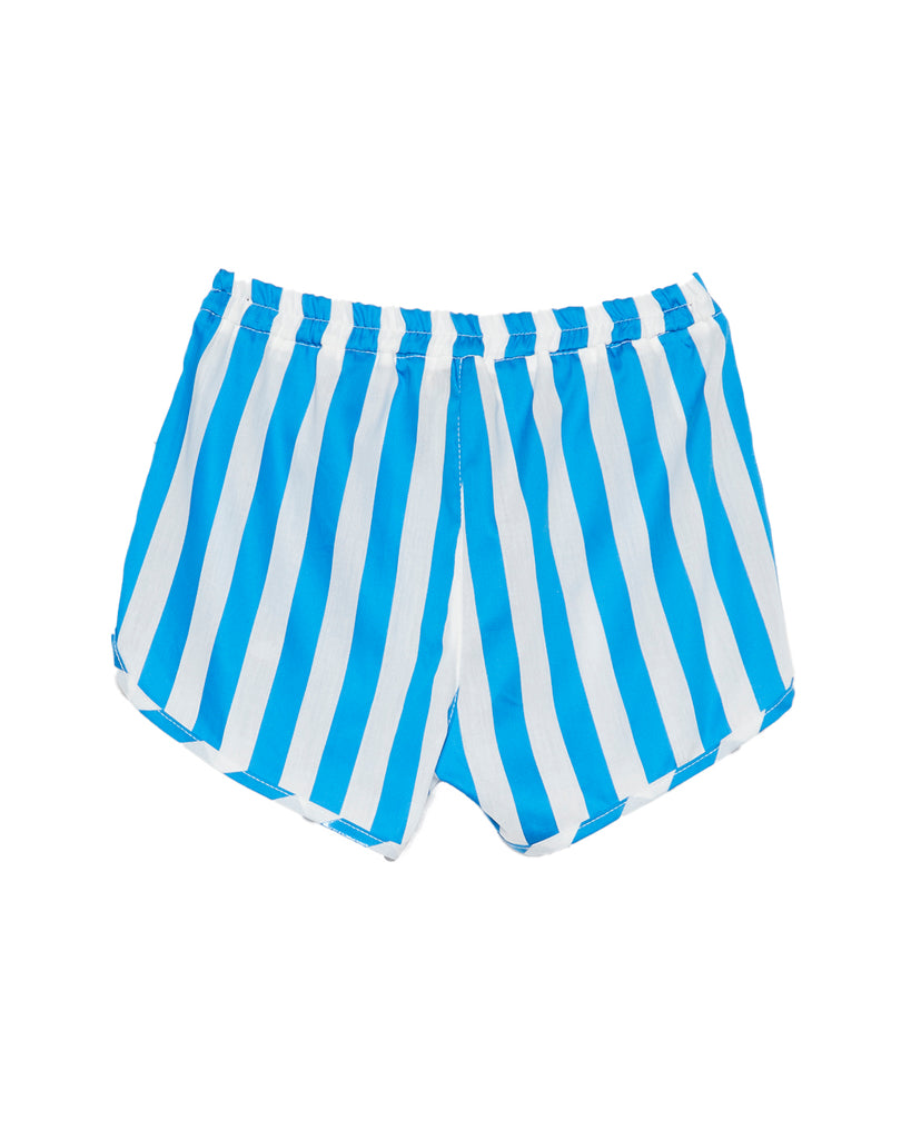 WEEKEND HOUSE KIDS "Things I Like" BLUE STRIPES SHORTS