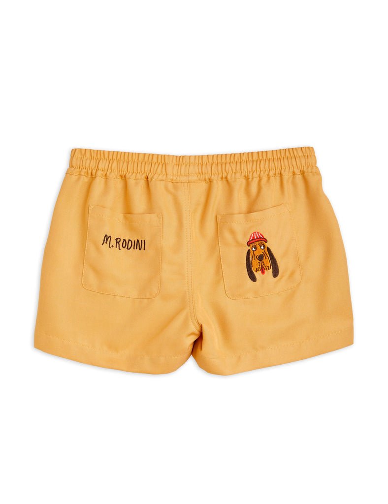 MINI RODINI Pre-SS24 Bloodhound Woven Shorts