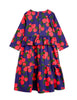 MINI RODINI Pre-SS24 Roses Woven Frilled Dress