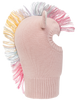 STELLA MCCARTNEY KIDS Knit Unicorn Balaclava Hat with Fringes