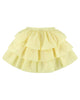 CAROLINE BOSMANS AW24 Tiered Skirt in Yellow