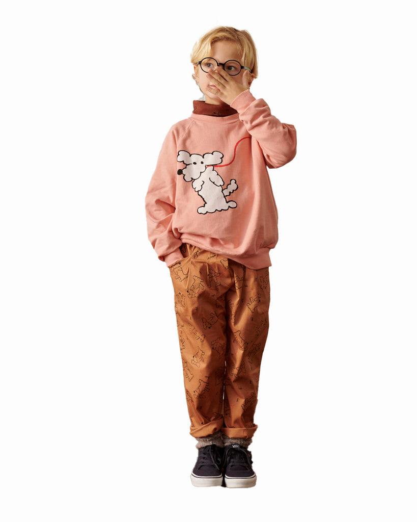 WEEKEND HOUSE KIDS FW23 Dog Sweatshirt Top With Pockets