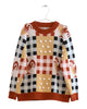 FISH & KIDS AW23 Knit Chicken Intarsia Sweater