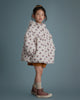 C'ERA UNA VOLTA Betty Puffer Jacket in Cream Check Flower