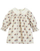 C'ERA UNA VOLTA Baby Frankie Dress Cream in Check Flower