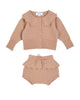 C'ERA UNA VOLTA Baby Francesca Set in Dusty Pink