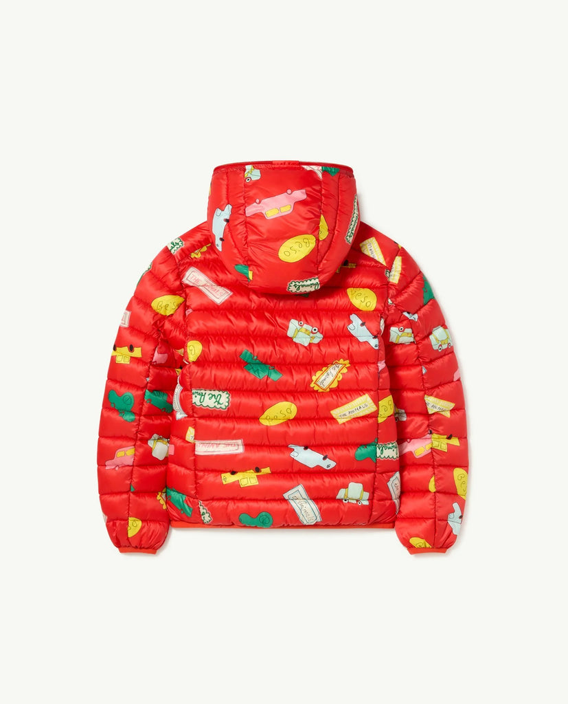 TAO The Animals Observatory FW23 Red Lobster Puffer Jacket