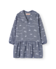 TAO The Animals Observatory FW24 Navy Boats Albatross Dress