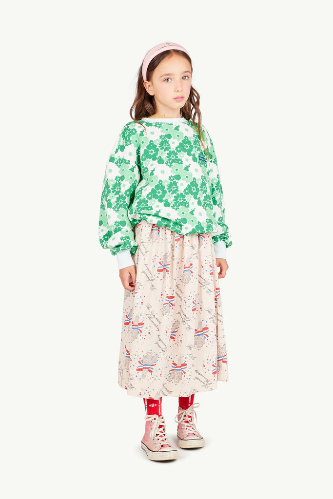 TAO The Animals Observatory FW24 Rose Eiffel Woven Ladybug Skirt