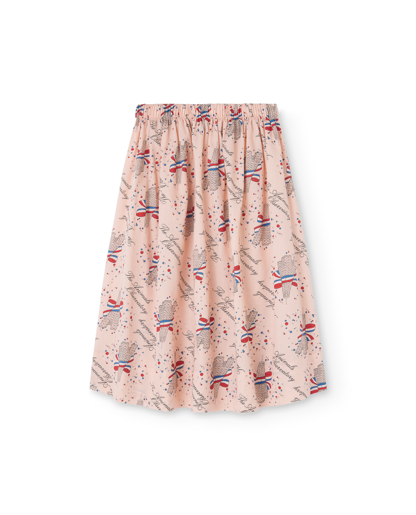 TAO The Animals Observatory FW24 Rose Eiffel Woven Ladybug Skirt