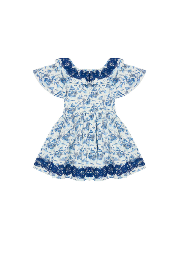 THE MIDDLE DAUGHTER SS24 FORGET ME NOT Dress in WILLOW