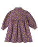 GINGERSNAPS FW24 DITSYY PRINT DIAMOND SMOCKED DRESS