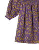 GINGERSNAPS FW24 DITSYY PRINT DIAMOND SMOCKED DRESS