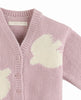 GINGERSNAPS Baby Dove Intarsia Knit Cardigan Sweater