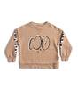 NUNUNU FW23 Bubbly No! Sweatshirt in Coffee