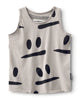 NUNUNU SS24 SMIRKS TANK TOP in Smokey Grey