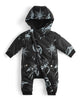 NUNUNU FW23 Baby All Inked Down Hooded Coverall Puffer