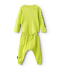 NUNUNU FW24 BABY LIVE-IN SET in Hot Lime