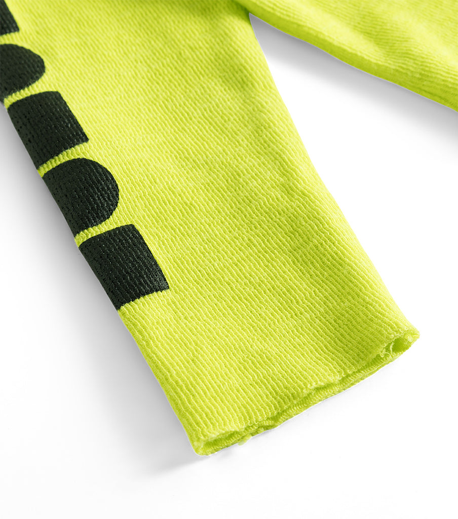 NUNUNU FW24 BABY LIVE-IN SET in Hot Lime