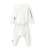 NUNUNU FW24 BABY LIVE-IN SET in White