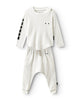 NUNUNU FW24 BABY LIVE-IN SET in White