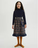 THE MIDDLE DAUGHTER AW24 MAKE AN A LINE FOR Skirt in Peacock