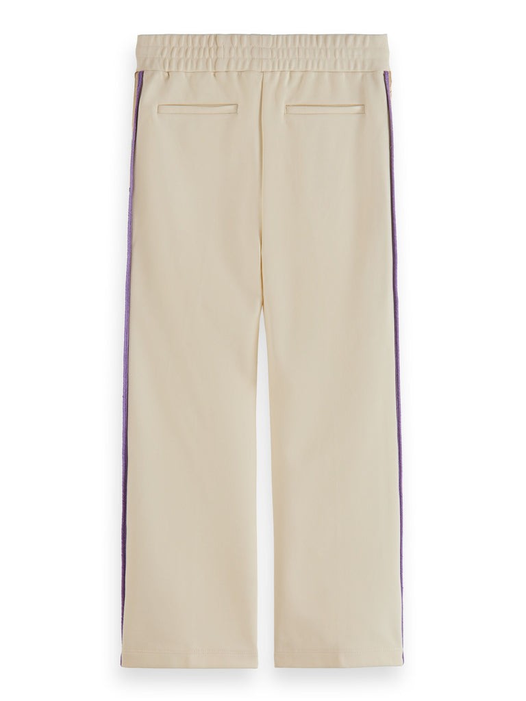 SCOTCH AND SODA FW23 Wide Leg Side Embroidered Sweatpants Trousers