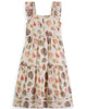 SCOTCH AND SODA SS24  GIRL CROSS STRAP ALL-OVER PRINTED DRESS