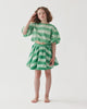 THE MIDDLE DAUGHTER SS24 IN FULL SWING Skirt in CUCUMBER STRIPE