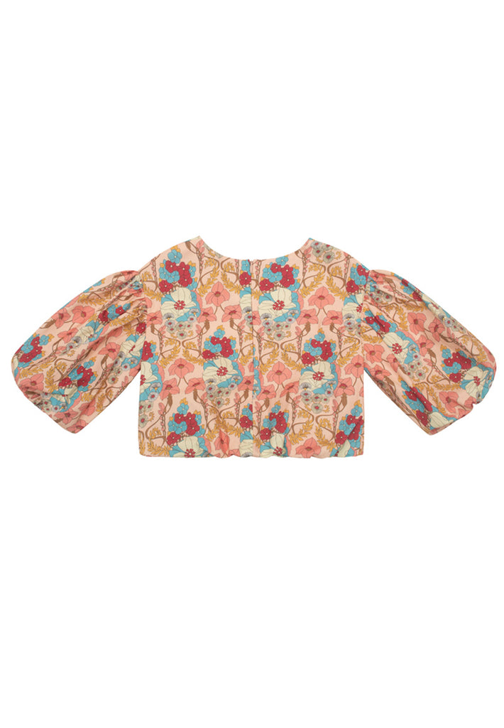 THE MIDDLE DAUGHTER AW24  POP Top Blouse in Winding Bellini