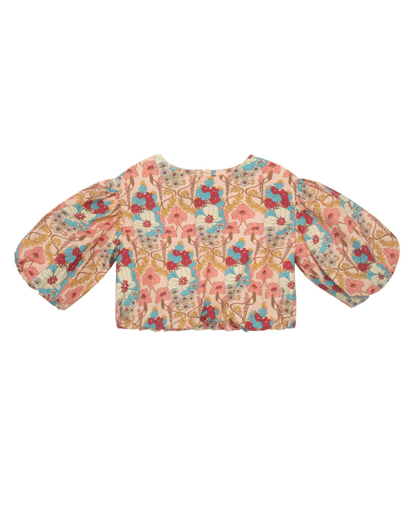 THE MIDDLE DAUGHTER AW24  POP Top Blouse in Winding Bellini