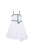 THE MIDDLE DAUGHTER SS24 SEE THE LIGHT Dress in PORCELAIN DOBBY SPOT