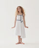 THE MIDDLE DAUGHTER SS24 SEE THE LIGHT Dress in PORCELAIN DOBBY SPOT