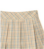 GINGERSNAPS SS24 Baby Marina Checkered Pleated Pull-On Skirt