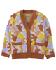 GINGERSNAPS FW24 ALL OVER BIRD INTARSIA CARDIGAN Sweater