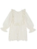 TUTU DU MONDE RTW Autumn 2024 Dentelle Lace Dress in Marshmallow