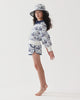 THE MIDDLE DAUGHTER SS24 BET YOUR BOTTOM DOLLAR Shorts in Willow Pattern