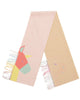 STELLA MCCARTNEY KIDS Pink Knit Scarf with Unicorn Intrasia and Fringe