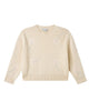 STELLA MCCARTNEY GIRL KNIT SWEATER WITH EMBROIDERED DANDELIONS