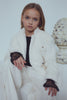 UNLABEL FW23 Excitement Faux Fur Blazer with Elastic