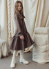 UNLABEL FW24 Emhyr Bow Tie Tiered Dress