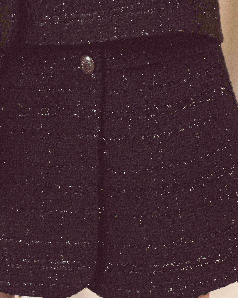 UNLABEL FW24 Gunilla Tweed Skirt